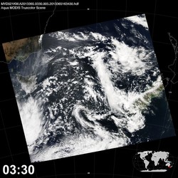 Level 1B Image at: 0330 UTC