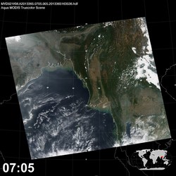 Level 1B Image at: 0705 UTC