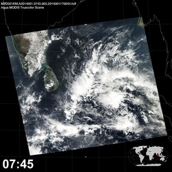 Level 1B Image at: 0745 UTC