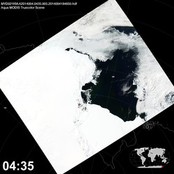 Level 1B Image at: 0435 UTC