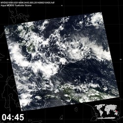 Level 1B Image at: 0445 UTC