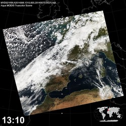 Level 1B Image at: 1310 UTC