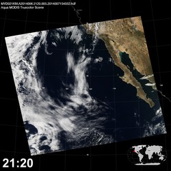 Level 1B Image at: 2120 UTC