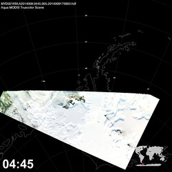 Level 1B Image at: 0445 UTC