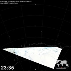 Level 1B Image at: 2335 UTC