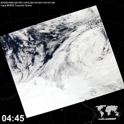 Level 1B Image at: 0445 UTC