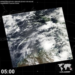 Level 1B Image at: 0500 UTC