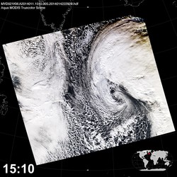 Level 1B Image at: 1510 UTC