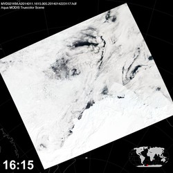 Level 1B Image at: 1615 UTC