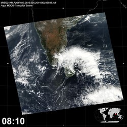 Level 1B Image at: 0810 UTC