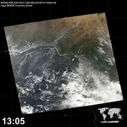 Level 1B Image at: 1305 UTC