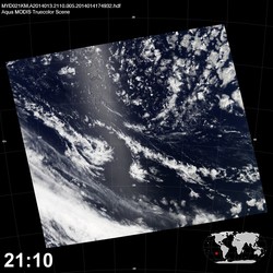 Level 1B Image at: 2110 UTC