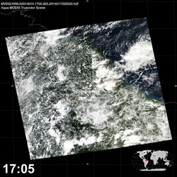 Level 1B Image at: 1705 UTC