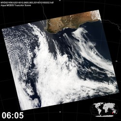 Level 1B Image at: 0605 UTC