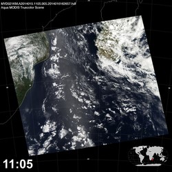 Level 1B Image at: 1105 UTC