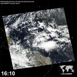 Level 1B Image at: 1610 UTC