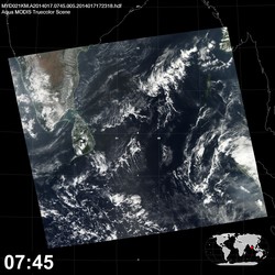 Level 1B Image at: 0745 UTC