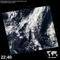 Level 1B Image at: 2240 UTC