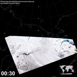 Level 1B Image at: 0030 UTC