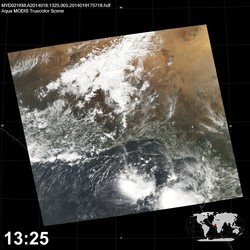 Level 1B Image at: 1325 UTC