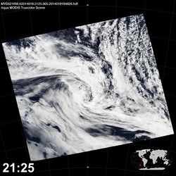 Level 1B Image at: 2125 UTC