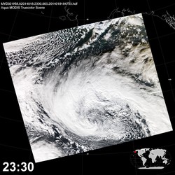 Level 1B Image at: 2330 UTC