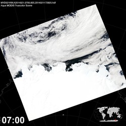 Level 1B Image at: 0700 UTC