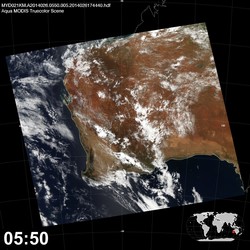 Level 1B Image at: 0550 UTC