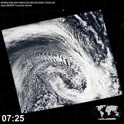 Level 1B Image at: 0725 UTC