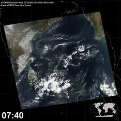 Level 1B Image at: 0740 UTC