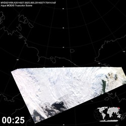 Level 1B Image at: 0025 UTC