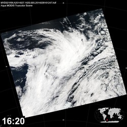 Level 1B Image at: 1620 UTC