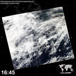 Level 1B Image at: 1645 UTC