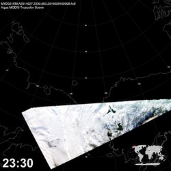 Level 1B Image at: 2330 UTC