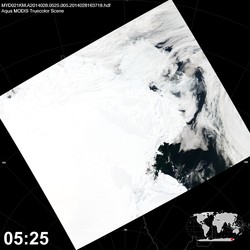 Level 1B Image at: 0525 UTC