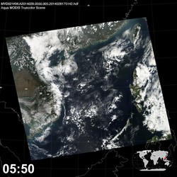 Level 1B Image at: 0550 UTC