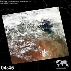 Level 1B Image at: 0445 UTC