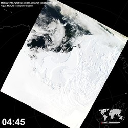 Level 1B Image at: 0445 UTC