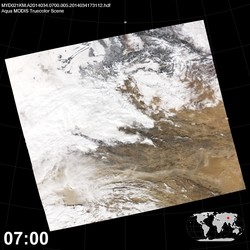 Level 1B Image at: 0700 UTC