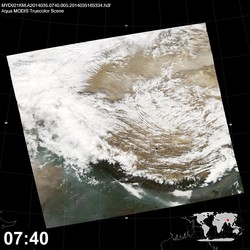 Level 1B Image at: 0740 UTC