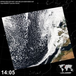 Level 1B Image at: 1405 UTC