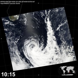 Level 1B Image at: 1015 UTC