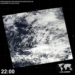 Level 1B Image at: 2200 UTC