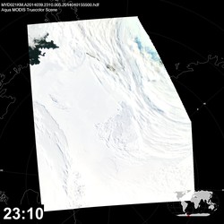 Level 1B Image at: 2310 UTC