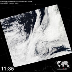 Level 1B Image at: 1135 UTC