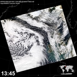 Level 1B Image at: 1345 UTC