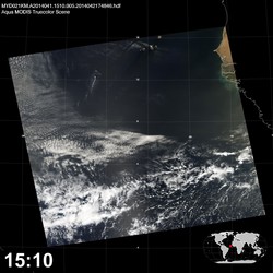 Level 1B Image at: 1510 UTC