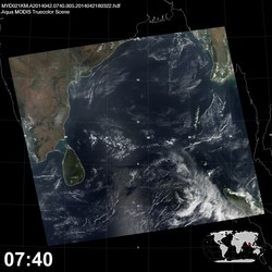 Level 1B Image at: 0740 UTC