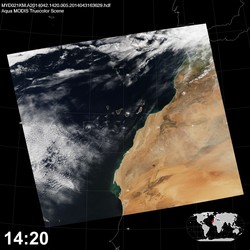 Level 1B Image at: 1420 UTC