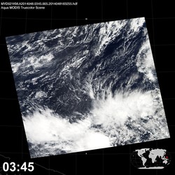 Level 1B Image at: 0345 UTC